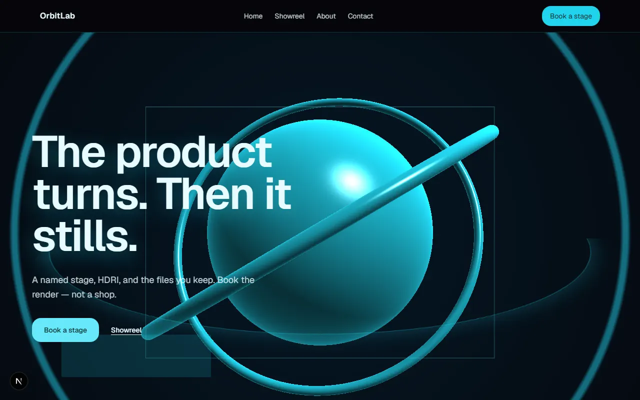 OrbitLab storefront preview